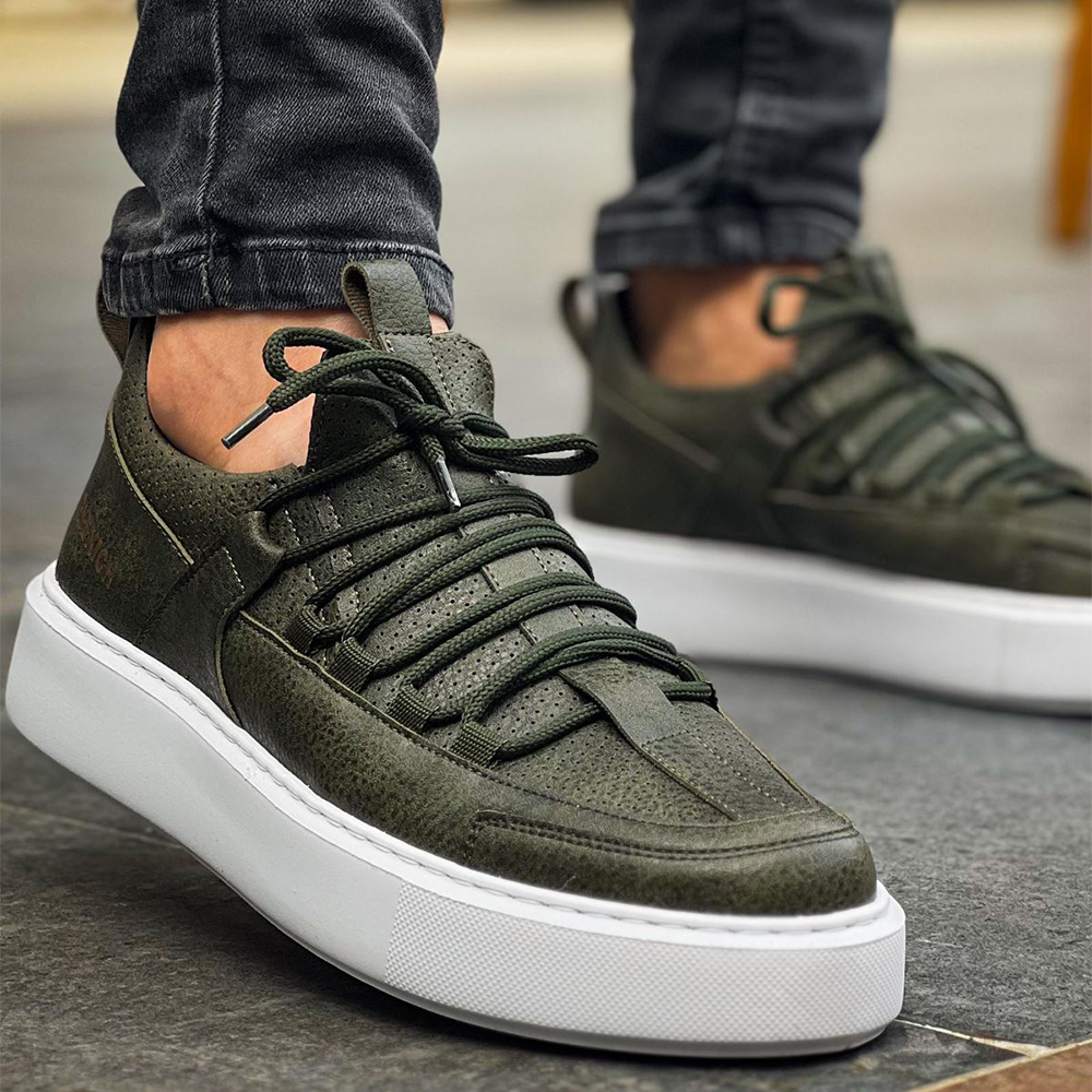 Mens Sneakers - Khaki - 159